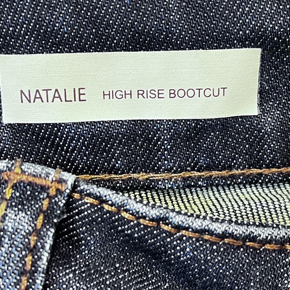 Kut From the Kloth Womens Natalie High Rise Bootcut Denim Dark Blue Jeans Sz 6S - Picture 6 of 12